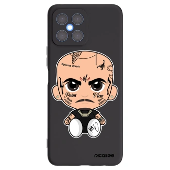 Picasee silikonový černý obal pro Honor X8 4G - Separ