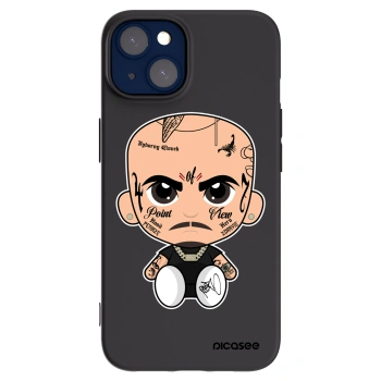 Picasee silikonový černý obal pro Apple iPhone 14 - Separ