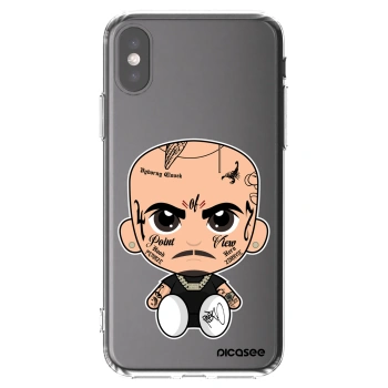 Picasee silikonový průhledný obal pro Apple iPhone X/XS - Separ