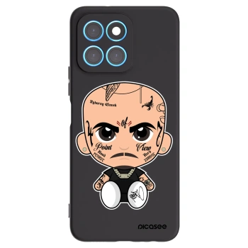 Picasee silikonový černý obal pro Honor X8 5G - Separ