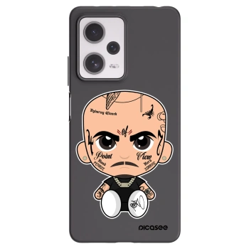 Picasee silikonový černý obal pro Xiaomi Redmi Note 12 Pro+ 5G - Separ