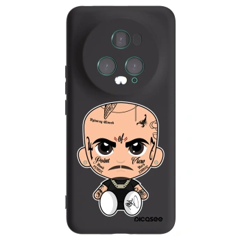 Picasee silikonový černý obal pro Honor Magic5 Pro - Separ