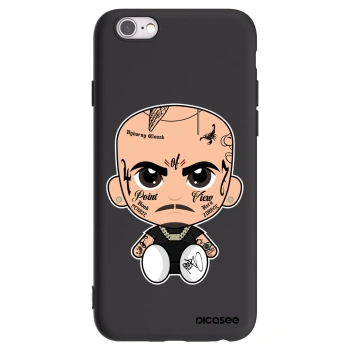 Picasee silikonový černý obal pro Apple iPhone 6/6S - Separ