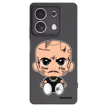 Picasee silikonový černý obal pro Xiaomi Redmi Note 13 4G - Separ