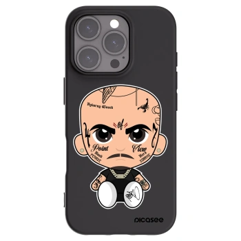 Picasee silikonový černý obal pro Apple iPhone 16 Pro - Separ