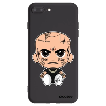 Picasee silikonový černý obal pro Apple iPhone 8 Plus - Separ