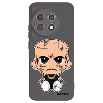 Picasee silikonový černý obal pro OnePlus 11 5G - Separ
