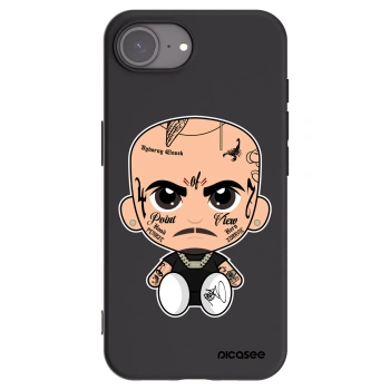 Picasee silikonový černý obal pro Apple iPhone 16e - Separ