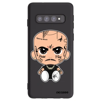 Picasee silikonový černý obal pro Samsung Galaxy S10 G973 - Separ