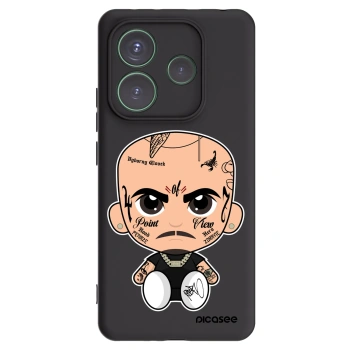 Picasee silikonový černý obal pro Xiaomi Redmi Note 14 5G - Separ