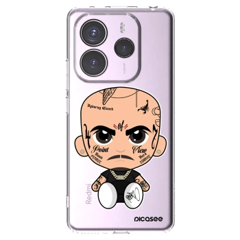 Picasee silikonový průhledný obal pro Xiaomi Redmi Note 14 5G - Separ