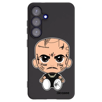 Picasee silikonový černý obal pro Samsung Galaxy S25 5G - Separ