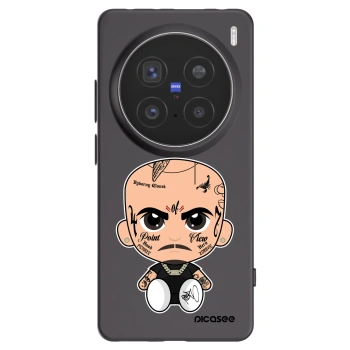 Picasee silikonový černý obal pro Vivo X200 Pro - Separ