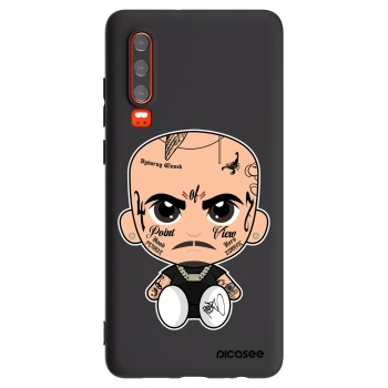 Picasee silikonový černý obal pro Huawei P30 - Separ