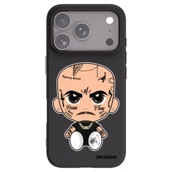 Picasee silikonový černý obal pro Apple iPhone 17 Pro - Separ