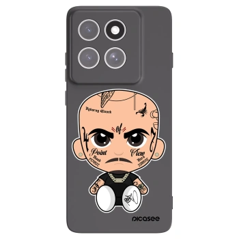 Picasee silikonový černý obal pro Motorola Edge 60 Pro - Separ