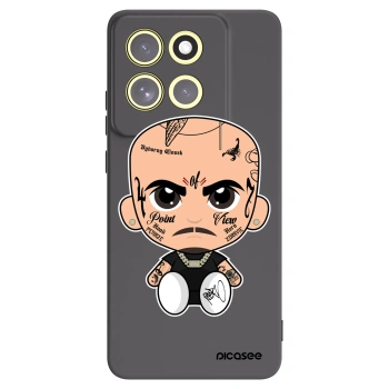 Picasee silikonový černý obal pro Motorola Moto G86 Power 5G - Separ