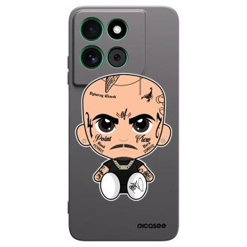 Picasee silikonový černý obal pro Motorola Moto G57 Power - Separ