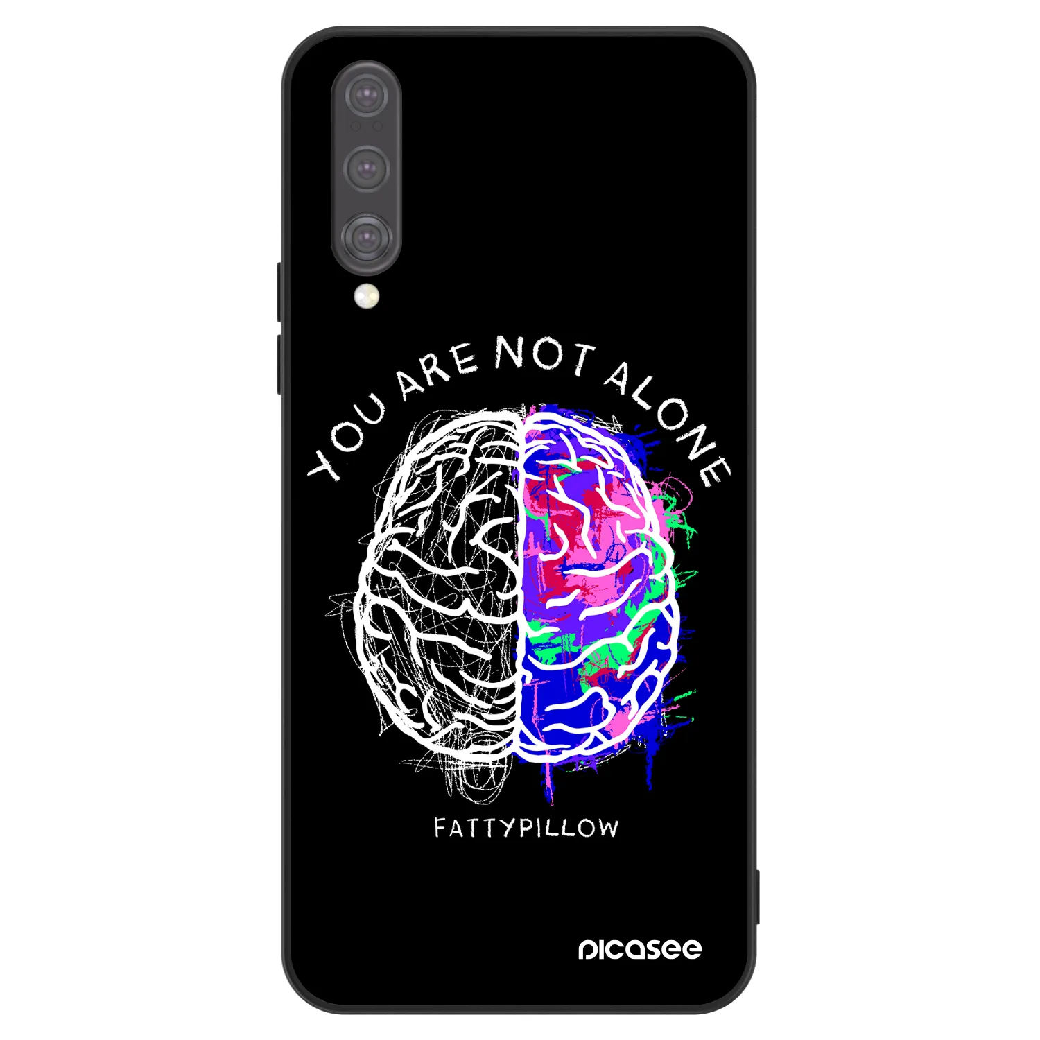 Picasee ULTIMATE CASE pro Huawei P20 Pro - Brain - White