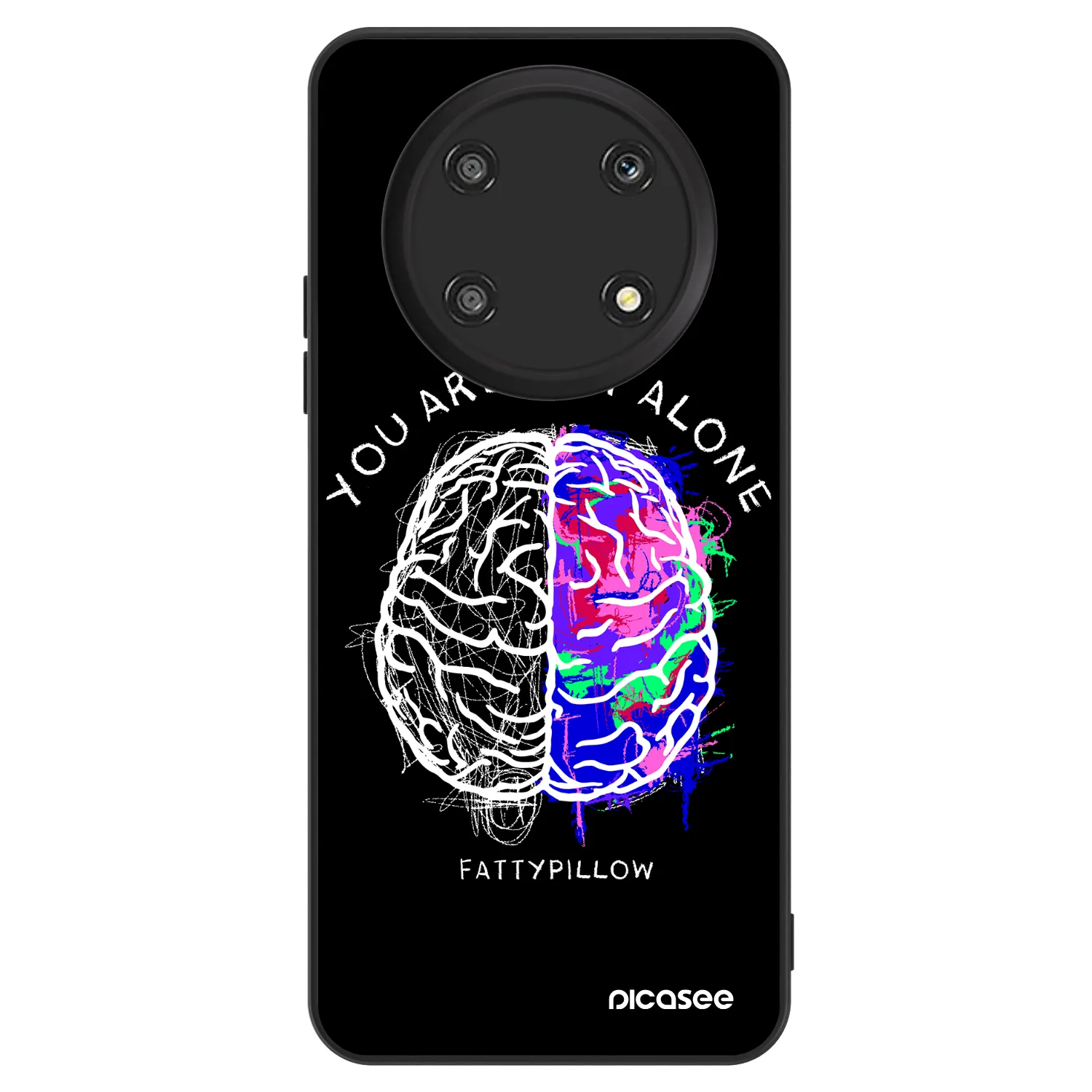 Picasee ULTIMATE CASE pro Honor Magic4 Lite 5G - Brain - White