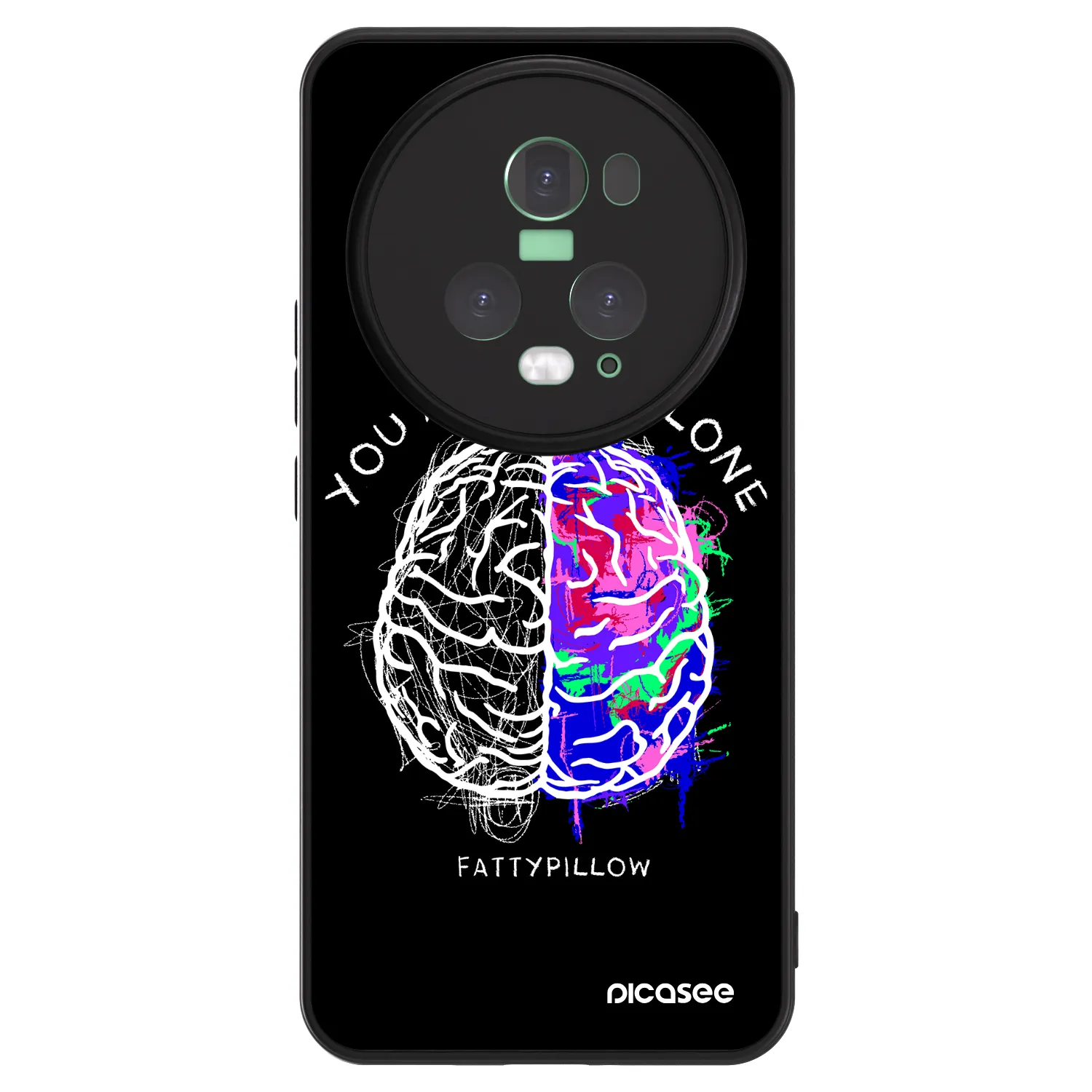 Picasee ULTIMATE CASE pro Honor Magic5 Pro - Brain - White