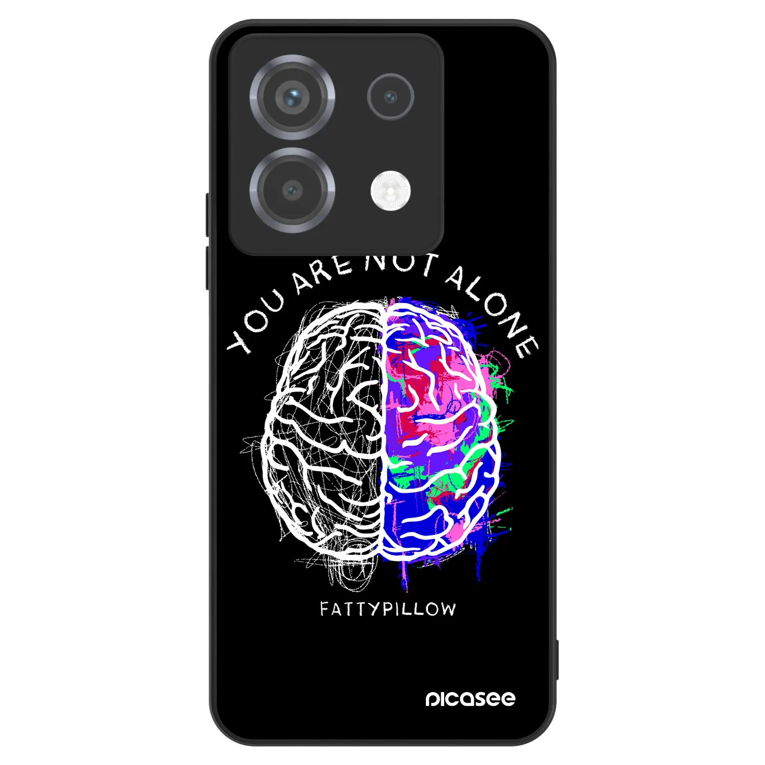 Picasee ULTIMATE CASE pro Xiaomi Poco X6 - Brain - White