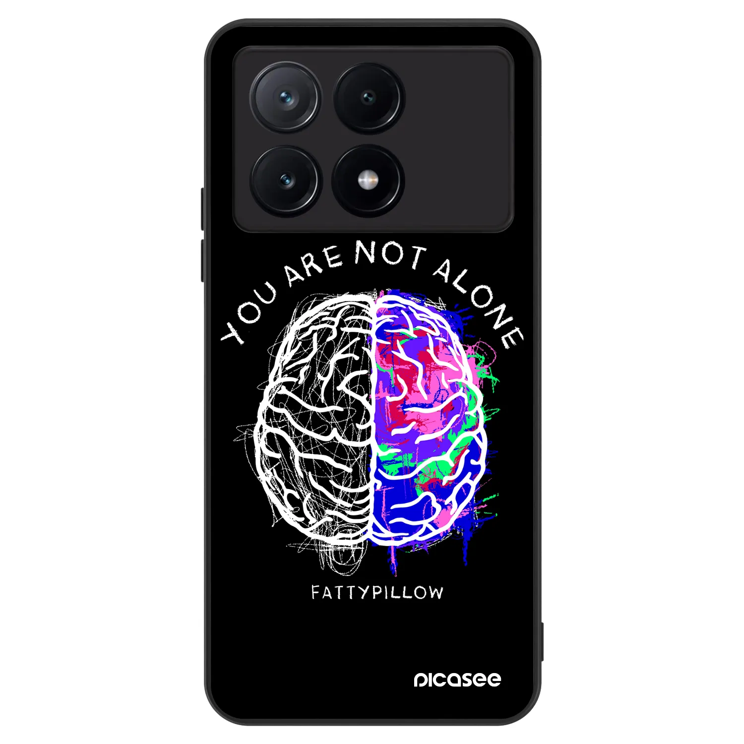 Picasee ULTIMATE CASE pro Xiaomi Poco X6 Pro - Brain - White