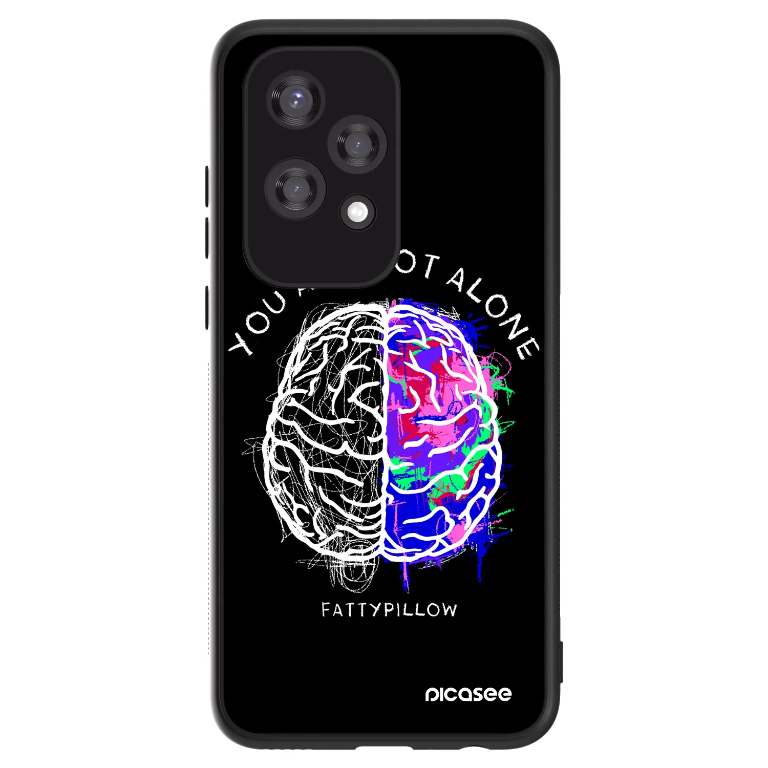 Picasee ULTIMATE CASE pro Honor 200 Lite - Brain - White