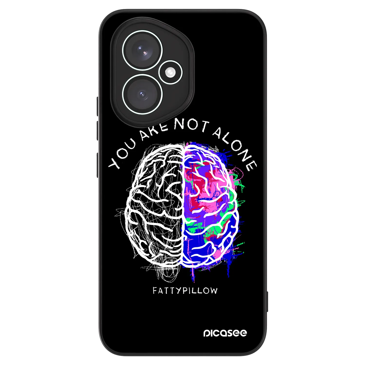 Picasee ULTIMATE CASE pro Honor 400 5G - Brain - White