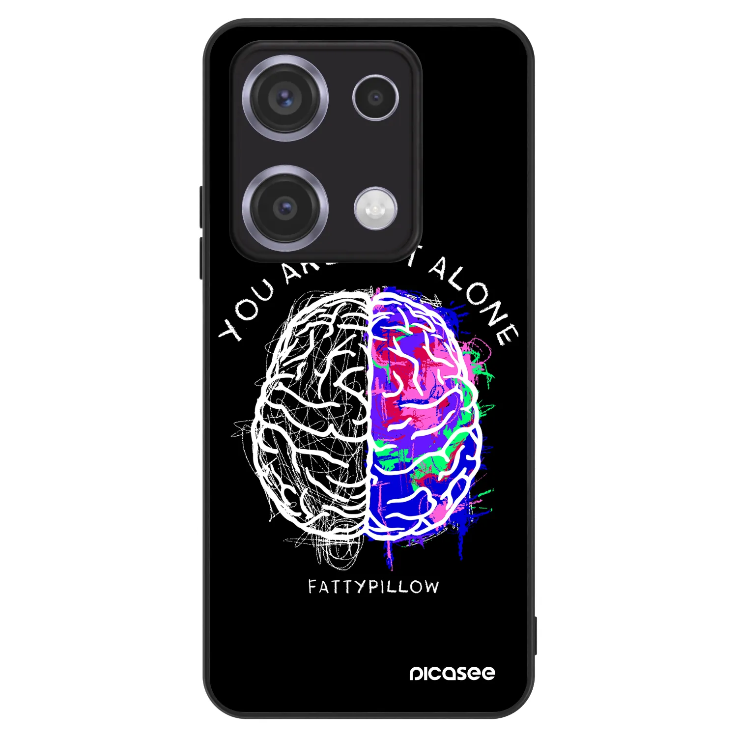 Picasee ULTIMATE CASE pro Xiaomi Redmi Note 14S - Brain - White