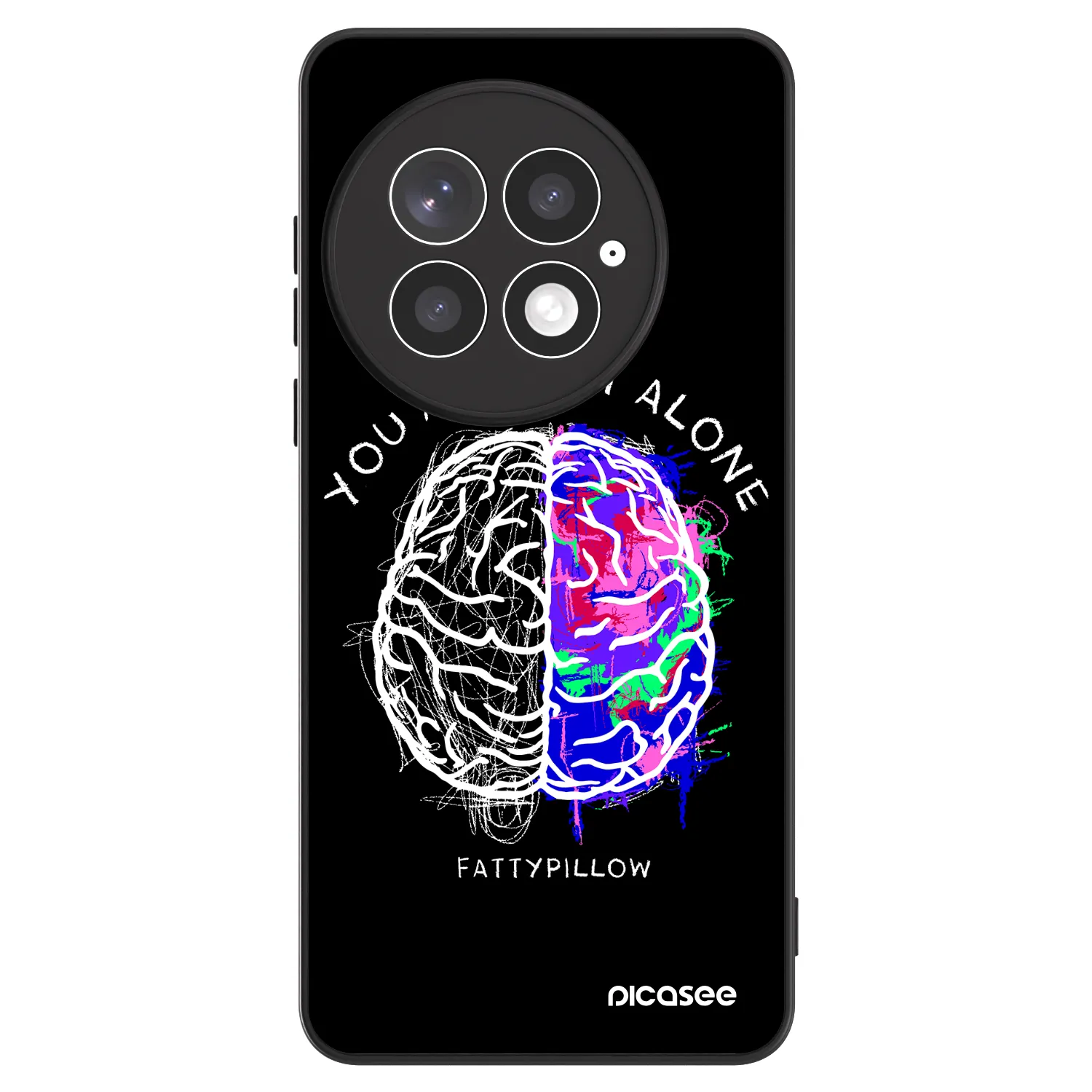 Picasee ULTIMATE CASE pro OnePlus 13 5G - Brain - White