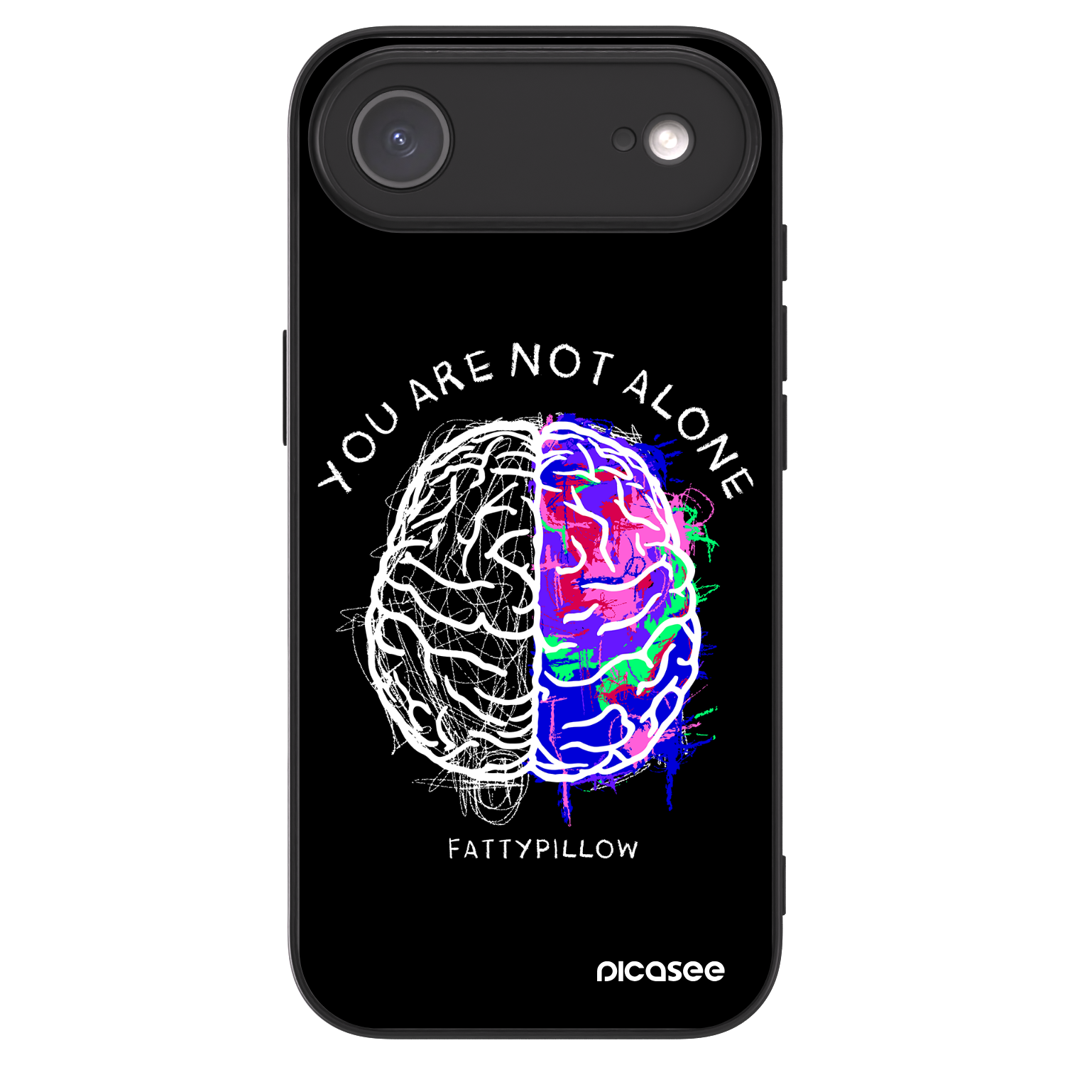 Picasee ULTIMATE CASE MagSafe pro Apple iPhone Air - Brain - White