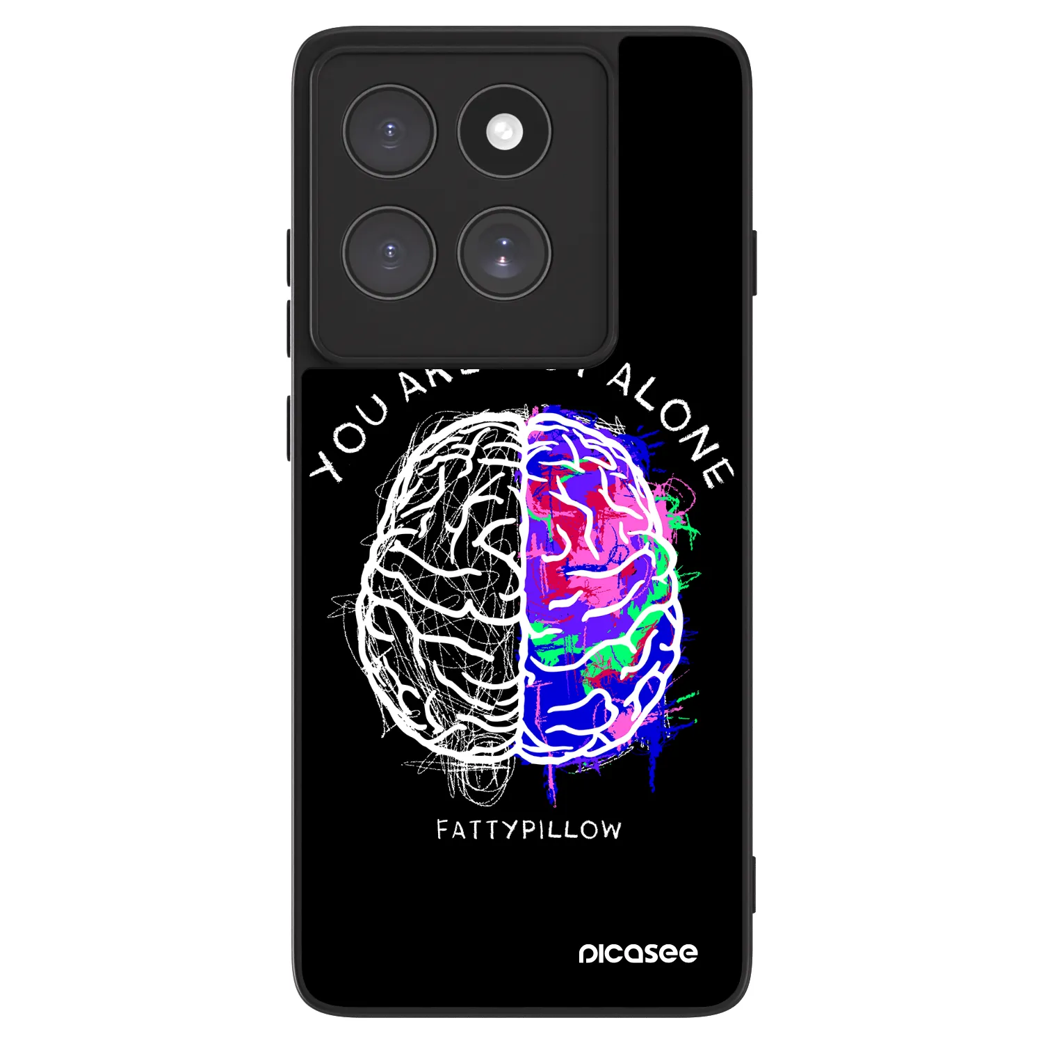 Picasee ULTIMATE CASE pro Motorola Edge 60 5G - Brain - White