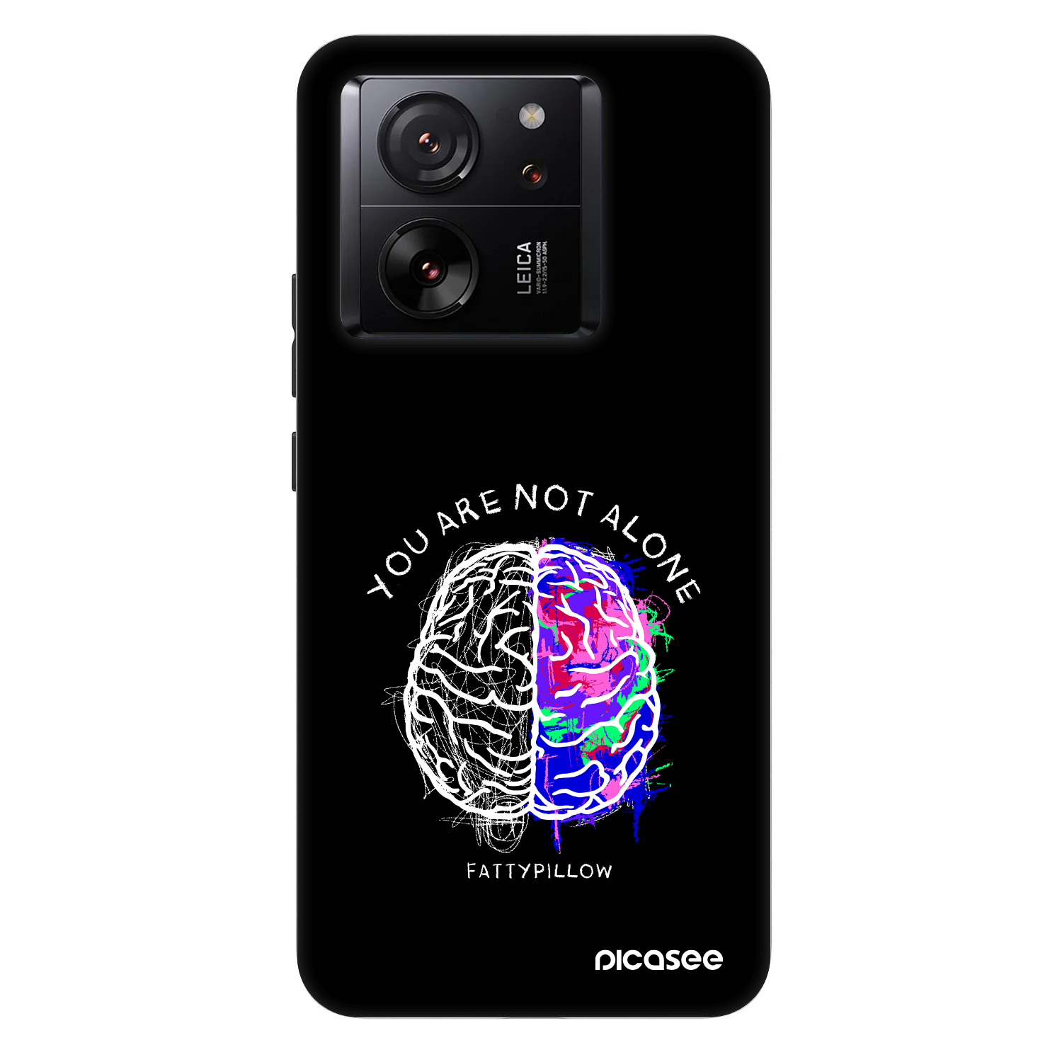 Picasee Fashion Case pro Xiaomi 13T - Brain - White