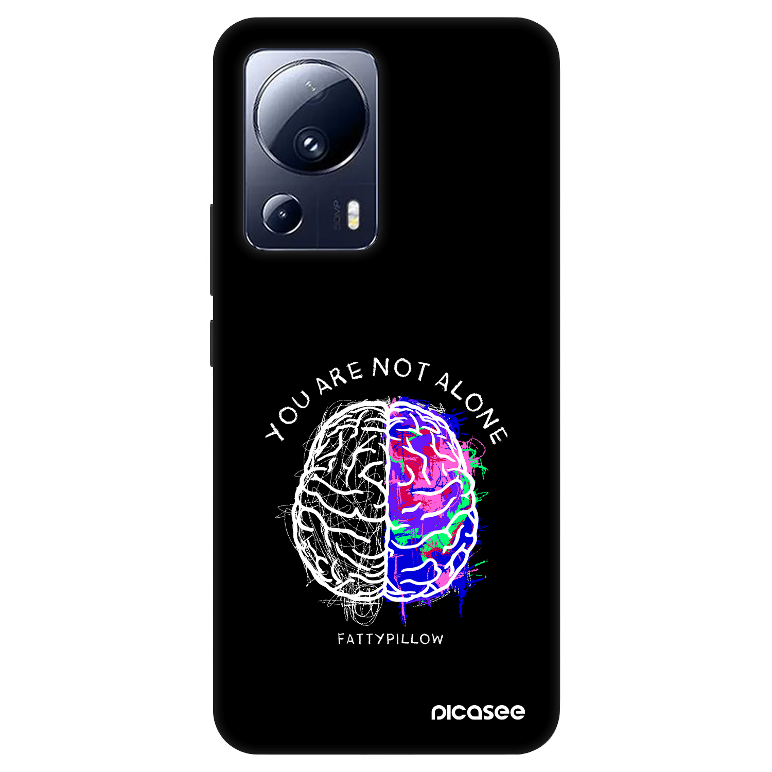 Picasee Fashion Case pro Xiaomi 13 Lite - Brain - White