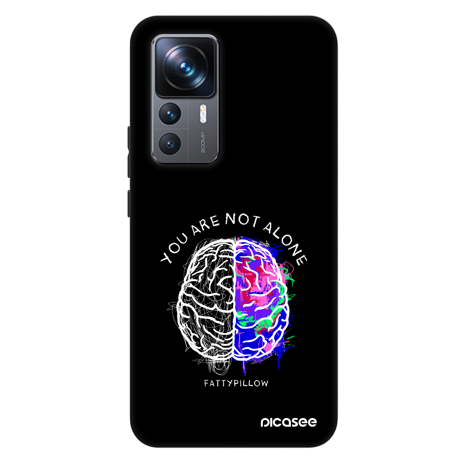 Picasee Fashion Case pro Xiaomi 12T Pro - Brain - White
