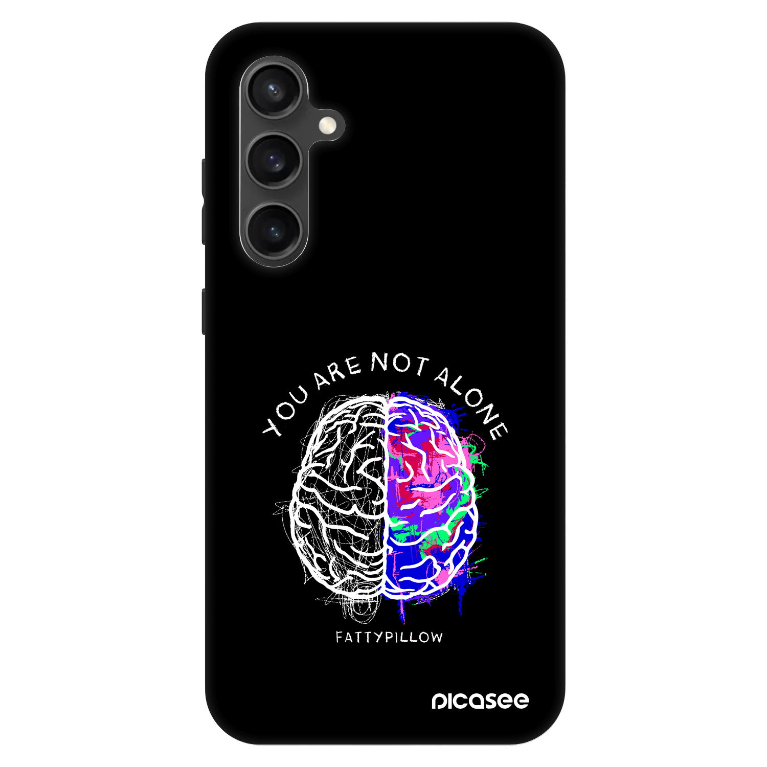 Picasee Fashion Case pro Samsung Galaxy S23 FE S711B - Brain - White