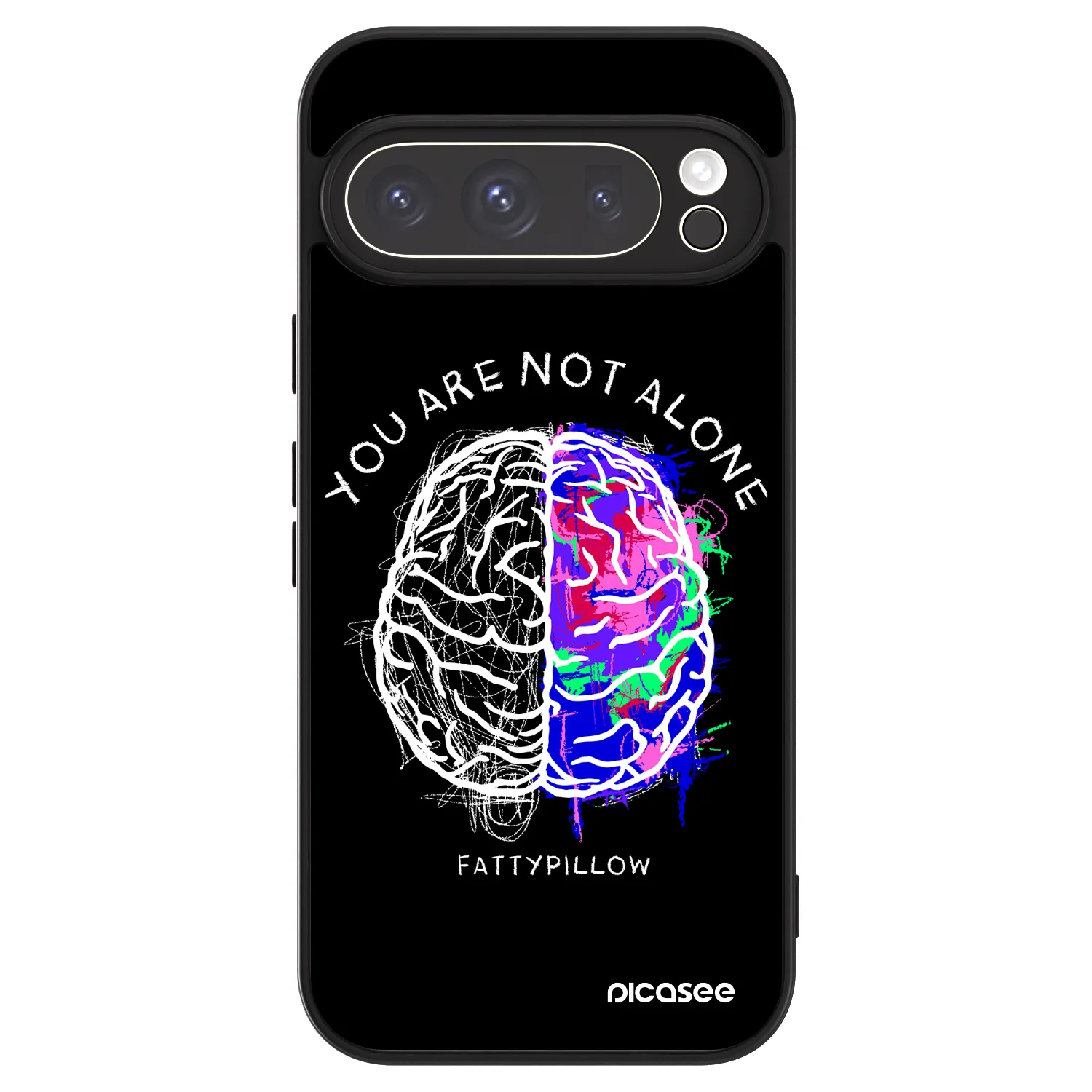 Picasee ULTIMATE CASE pro Google Pixel 9 Pro XL - Brain - White