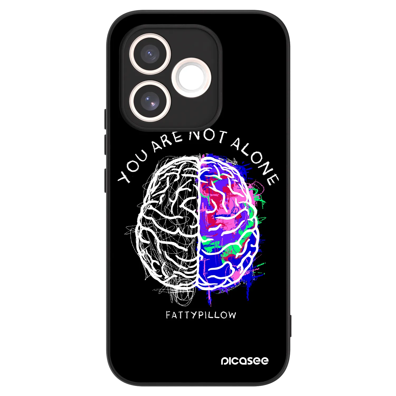 Picasee ULTIMATE CASE pro Honor 600 Lite - Brain - White
