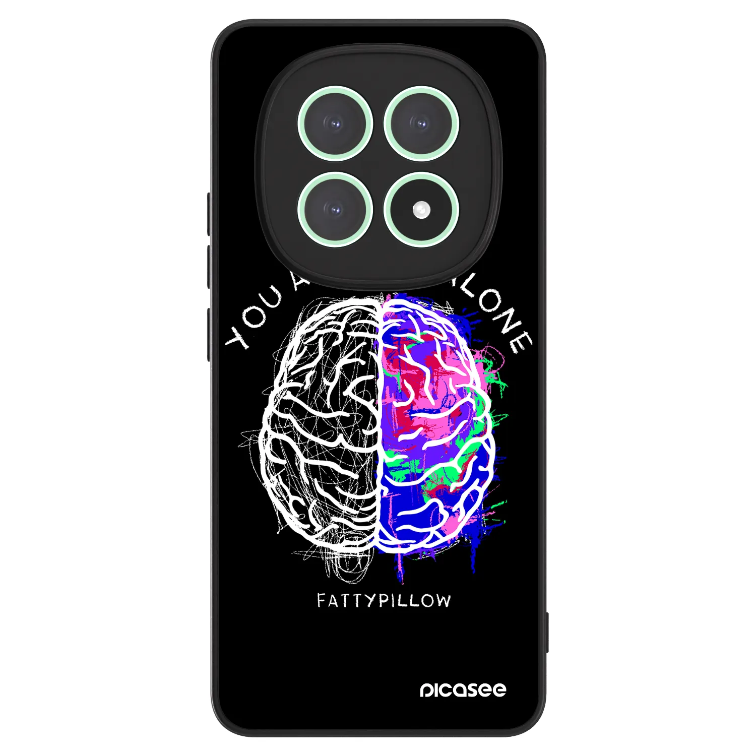 Picasee ULTIMATE CASE pro Xiaomi Redmi Note 15 5G - Brain - White