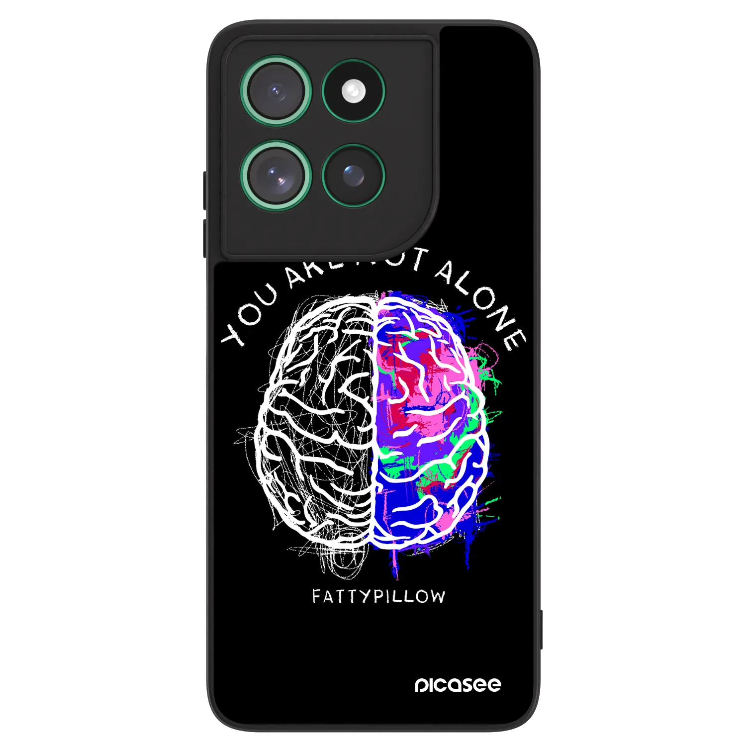 Picasee ULTIMATE CASE pro Motorola Moto G57 Power - Brain - White