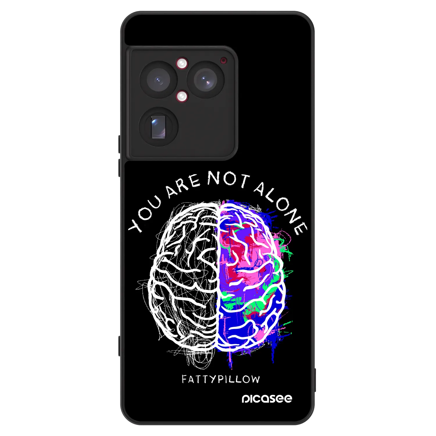 Picasee ULTIMATE CASE pro Sony Xperia 1 VIII 5G - Brain - White