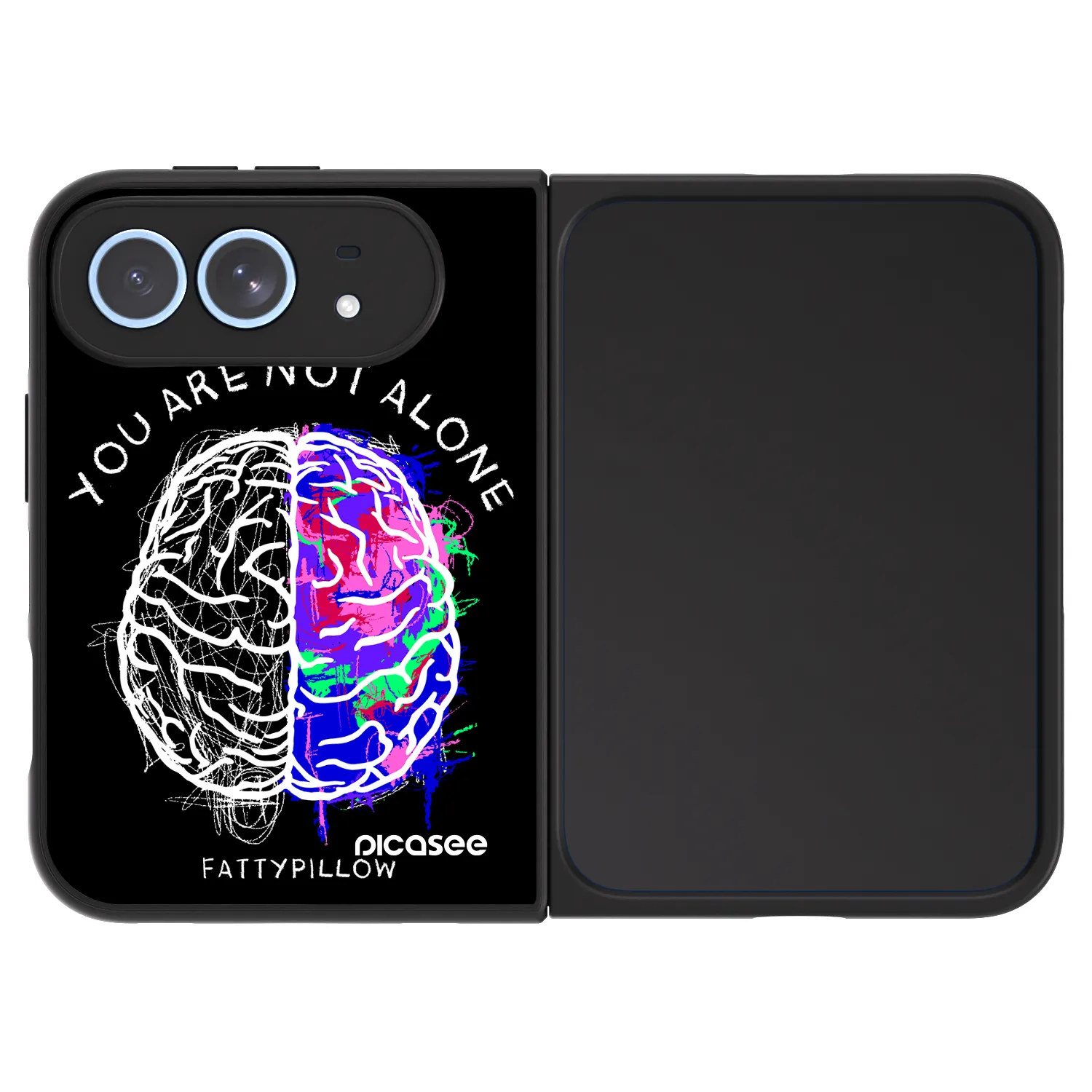 Picasee ULTIMATE CASE MagSafe pro Apple iPhone Duo - Brain - White