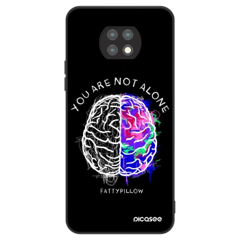 Obal pro Xiaomi Redmi Note 9T - Brain - White