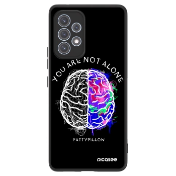 Picasee ULTIMATE CASE pro Samsung Galaxy A53 5G A536 - Brain - White