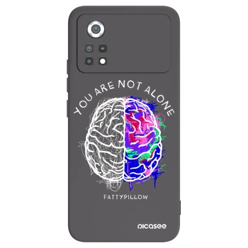 Picasee silikonový černý obal pro Xiaomi Poco X4 Pro 5G - Brain - White