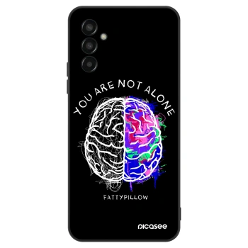 Obal pro Samsung Galaxy M13 M135F - Brain - White