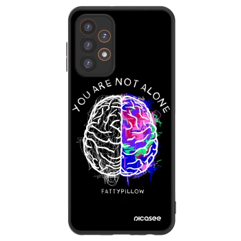 Picasee ULTIMATE CASE pro Samsung Galaxy A23 A235F 4G - Brain - White