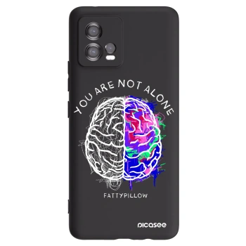 Obal pro Motorola Moto G72 - Brain - White