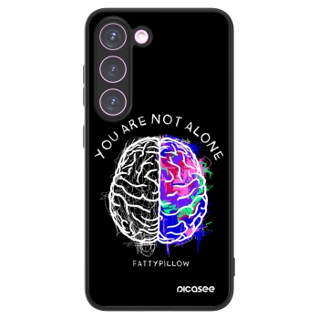 Picasee ULTIMATE CASE PowerShare pro Samsung Galaxy S23 5G - Brain - White